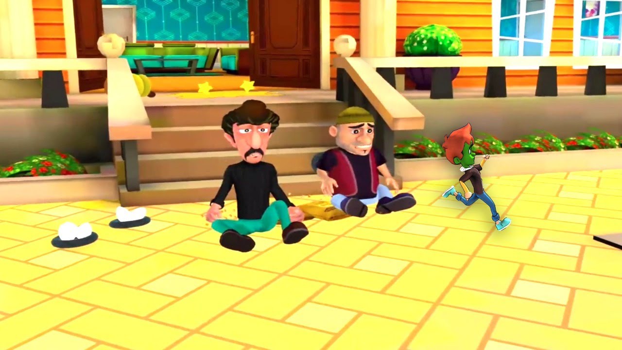 Scary Robber Home Clash - troll robbers funny videos pranks