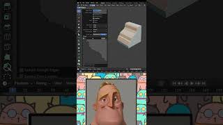 custom bevel in blender |Tip 4 #blender #shorts #blender3d #3danimation