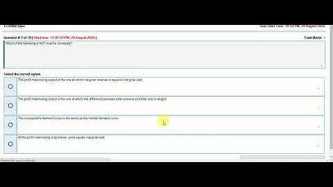 Recording |ECO402 Quiz |held on 28.08.2020