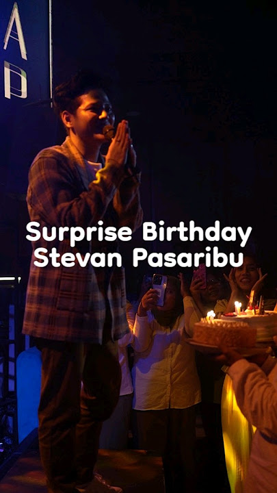 Surprise Birthday Stevan Pasaribu #shorts