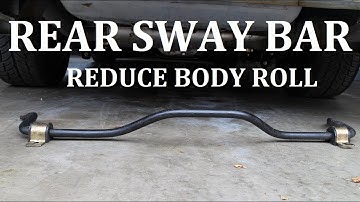 Rear Sway Bar Install (1982-1992 Camaro/Firebird)