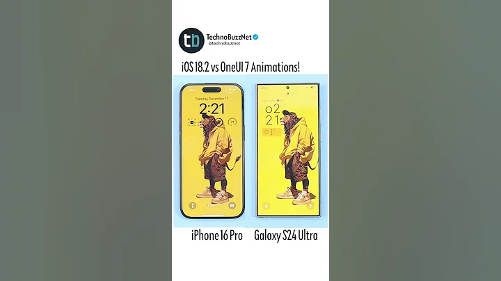 iOS 18.2 vs OneUI 7 Animations ❤️