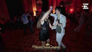 Yuri Astankov & Anais José - social dancing @ Vienna Salsa Congress 2019