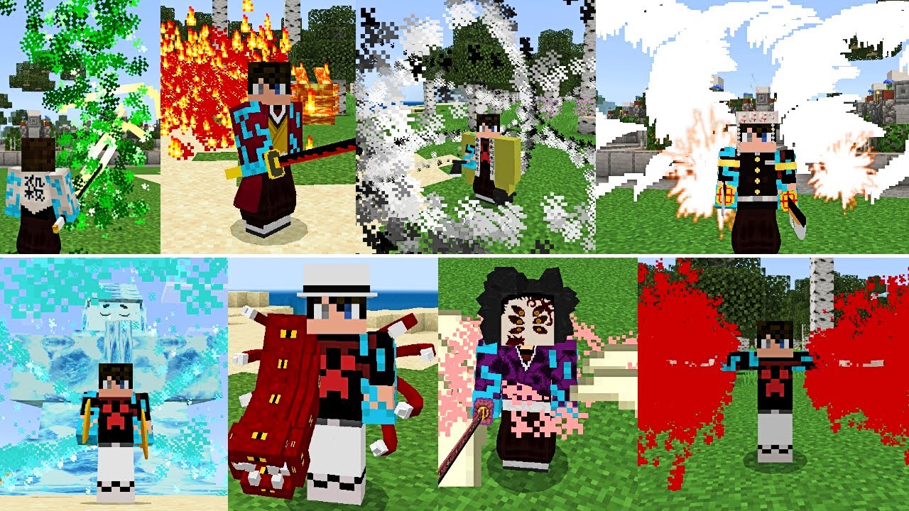 Minecraft Demon Slayer Mod Bedrock Demon Slayer Addon vrogue.co