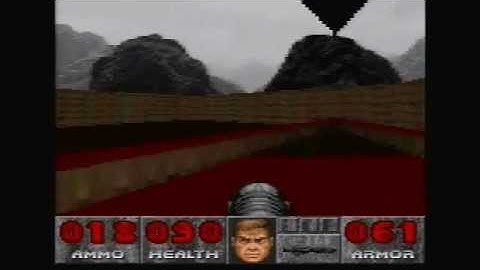 Gameplay of SNES Doom E1 part 3(end) E1M5 to E1M8