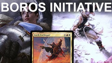 BOROS, INNIT?! Legacy Boros Initiative Stompy. Seasoned Dungeoneer Forth Eorlingas MTG LotR DND