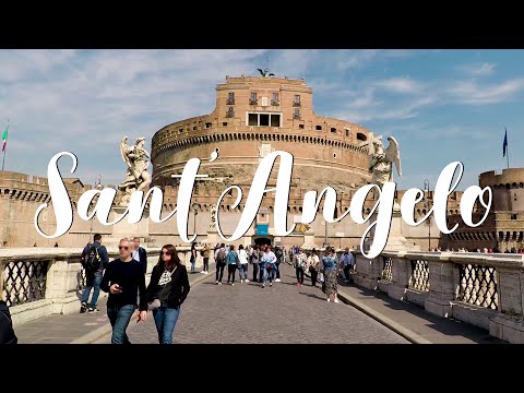 Video: Visitando Castel Sant Angelo en Roma, Italia