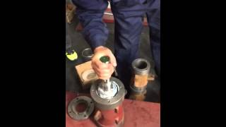 Slurry pump Bearing installation steps