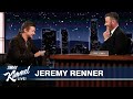 Jeremy renner on snowplow accident getting kicked out of the icu  get well cameo from paul rudd