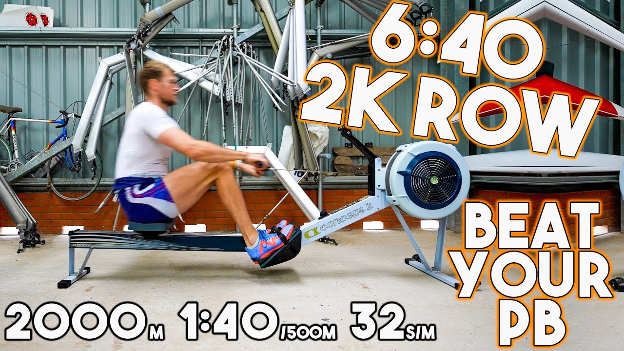 2000m Row In 6 40 Row Along Real Time Tips YouTube 2000m-row-tactics-for-beginners-youtube