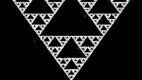 Sierpinski Triangle, Fractal - ZX Spectrum