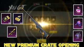 New Premium Crate Opening | Field Commander AWM | 120 Free Crates | @PUBGMOBILE