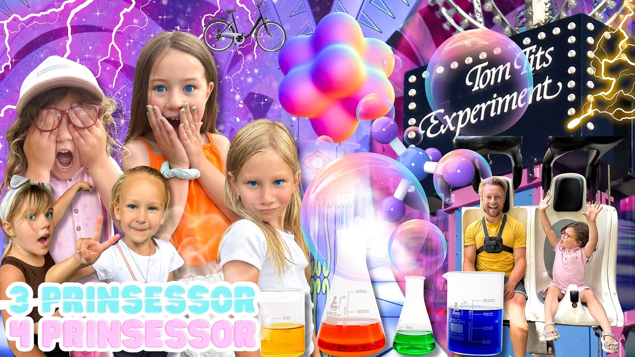 Tom Tits Experiment 2.0🔮🦠🧪🌪️💥 -3prinsessor VLOGG👊🏼