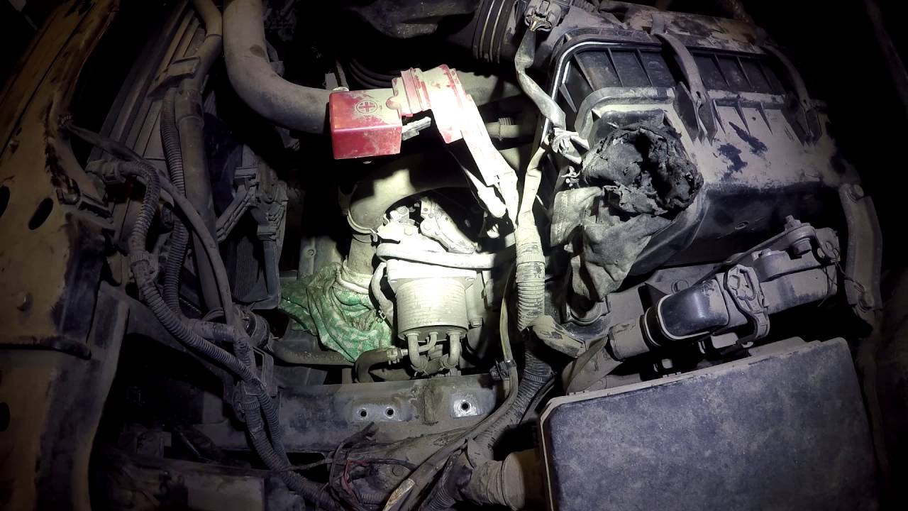 Замена масла mitsubishi