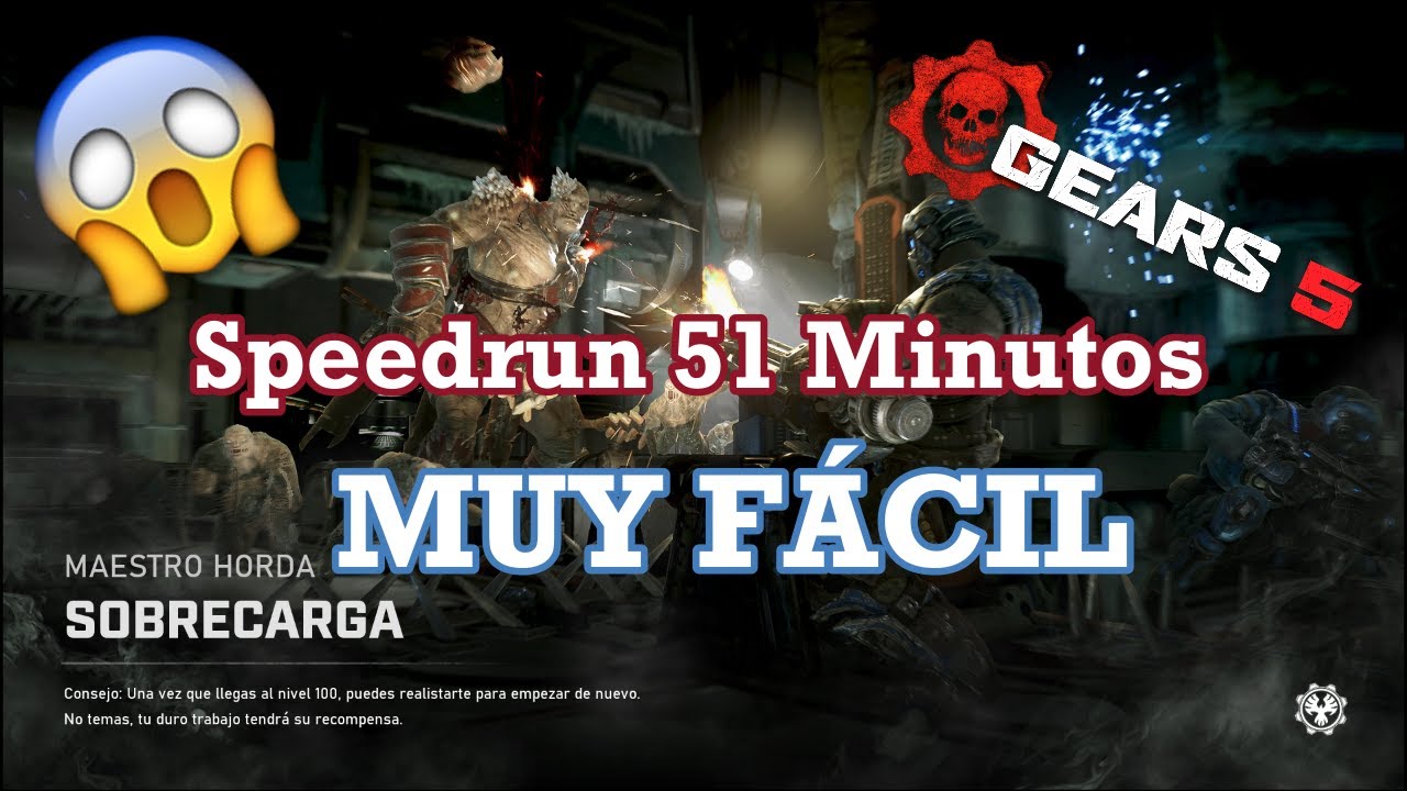 GEARS 5 - ¡Speedrun Meastro de 51 Minutos! SIN BUG DE BARRERAS. SIN TRAMPAS.