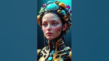 Enjoy the Future Technology, Beautiful Robot Lady #robot #nextgenai #aiart #humanoid #shortvideo