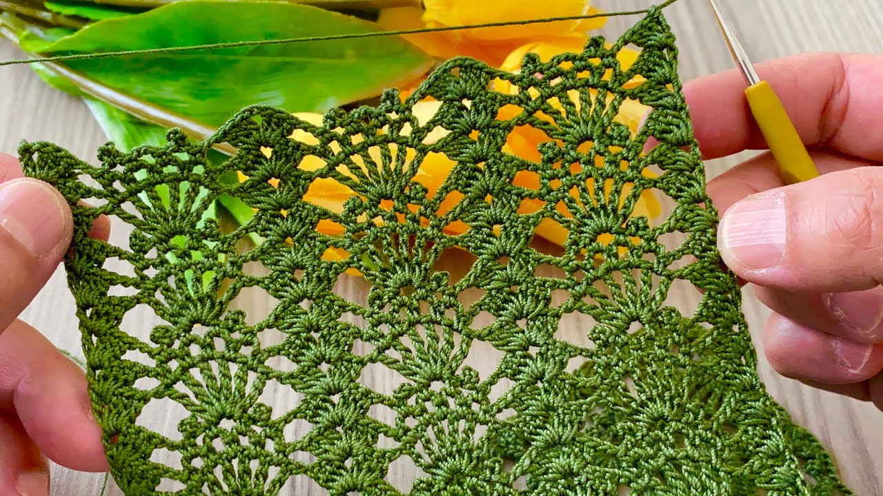 Wow Look At This Beauty🧶 Simple and Quick Crochet Pattern Tutorial