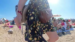 Mediterranean Dream Walk 8K Vr 360 La Concha Beach, San Sebastian