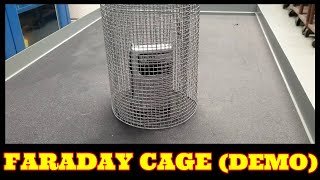 Faraday Cage Demo : Electromagnetic Shielding  #PhysicswithDrK