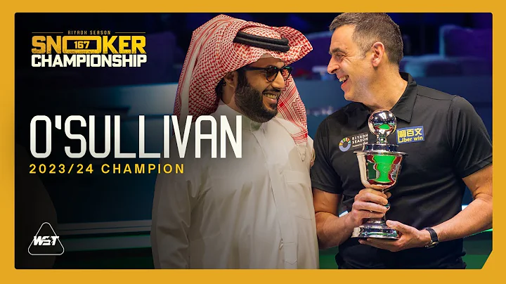 Ronnie O'Sullivan Wins Inaugural Riyadh Season Event! 🔥