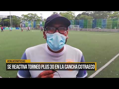 Se reactiva el Torneo Plus 30 en la cancha Cotraeco