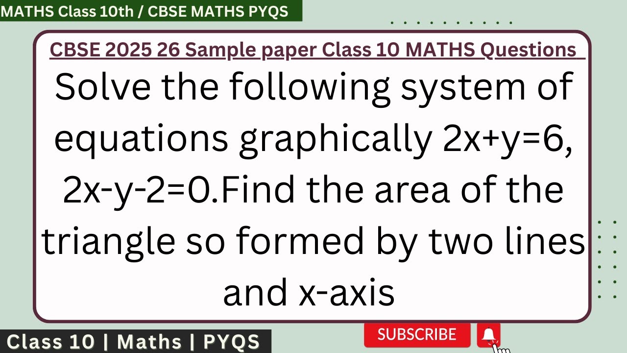 solve-the-following-system-of-equations-graphically-2x-y-6-2x-y-2-0
