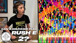 Can A Drummer Play Rush E 2? #harrisonhayes #sheetmusicboss #drumcover