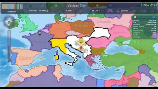 Giving Vatican City an empire (Dummynation)