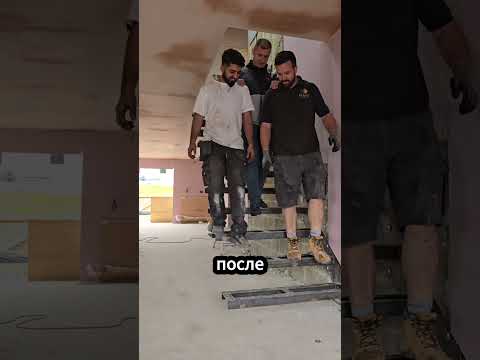Удивительная установка парящей лестницы шаг за шагом🛠️