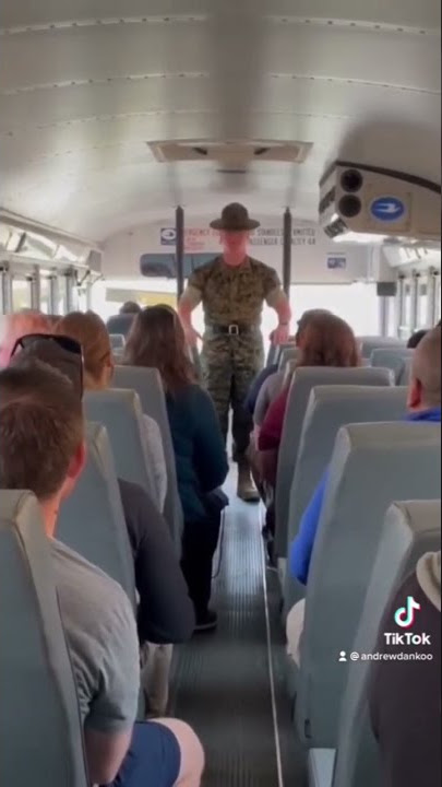 Marine Corps Drill Instructor Shows School Teachers What It’s Like to Arrive at Bootcamp 😳