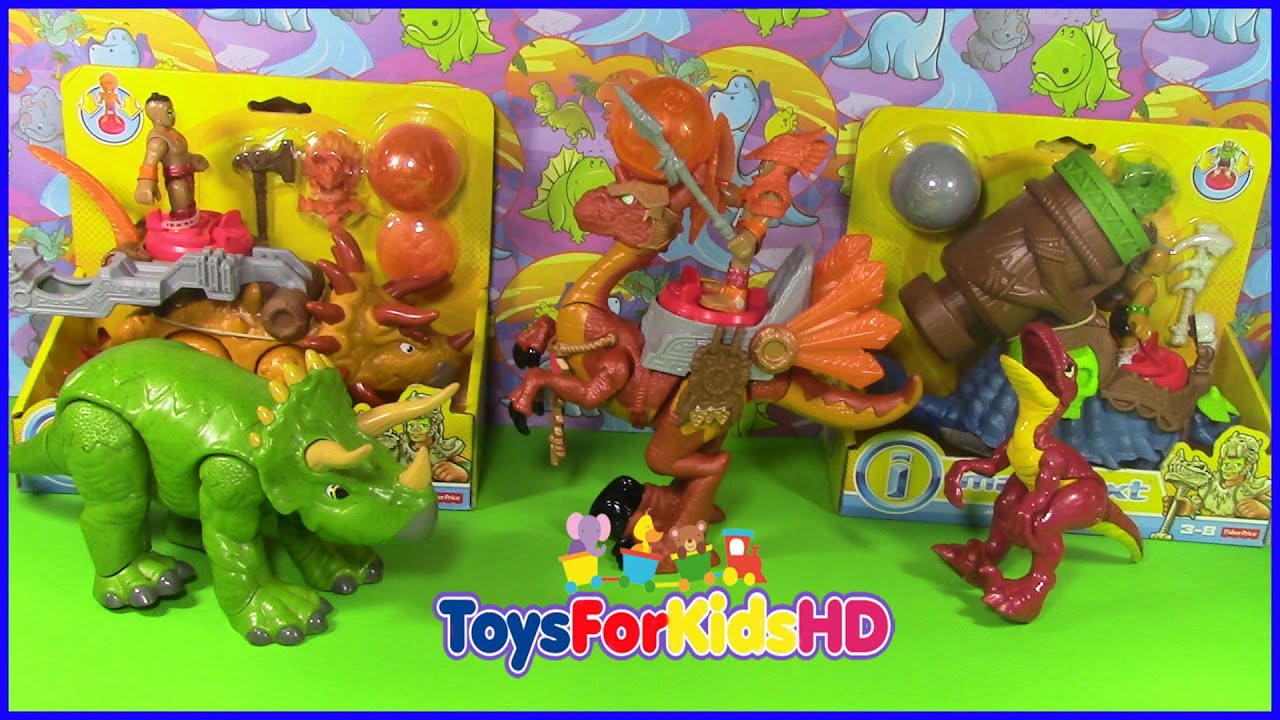 juguetes de imaginext de dinosaurios