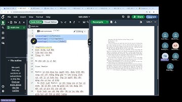 NES 2025 Hướng dẫn sử dụng LaTeX - P1: Văn bản