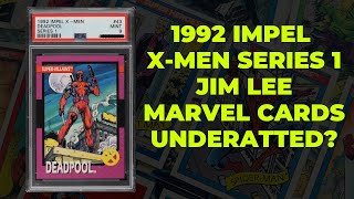 1992 Impel x-men Series 1 Jim Lee Marvel Cards - Underrated