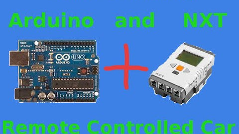 Communicating Arduino and Mindstorms NXT - Remote Controlled Car