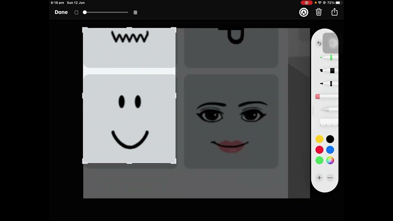 Create Your Own CUSTOM FACE In ROBLOX!!! (FREE) 