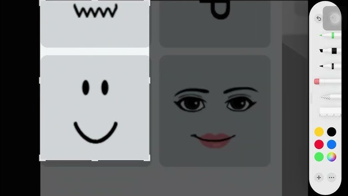 Create Your Own CUSTOM FACE In ROBLOX!!! (FREE) 