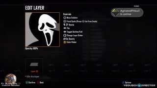 Black Ops 2  Scream Mask Emblem Tutorial