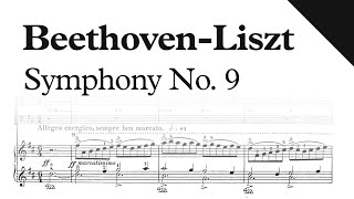 Beethoven-Liszt - Symphony No. 9, Op. 125 (Sheet Music) (Piano Reduction)