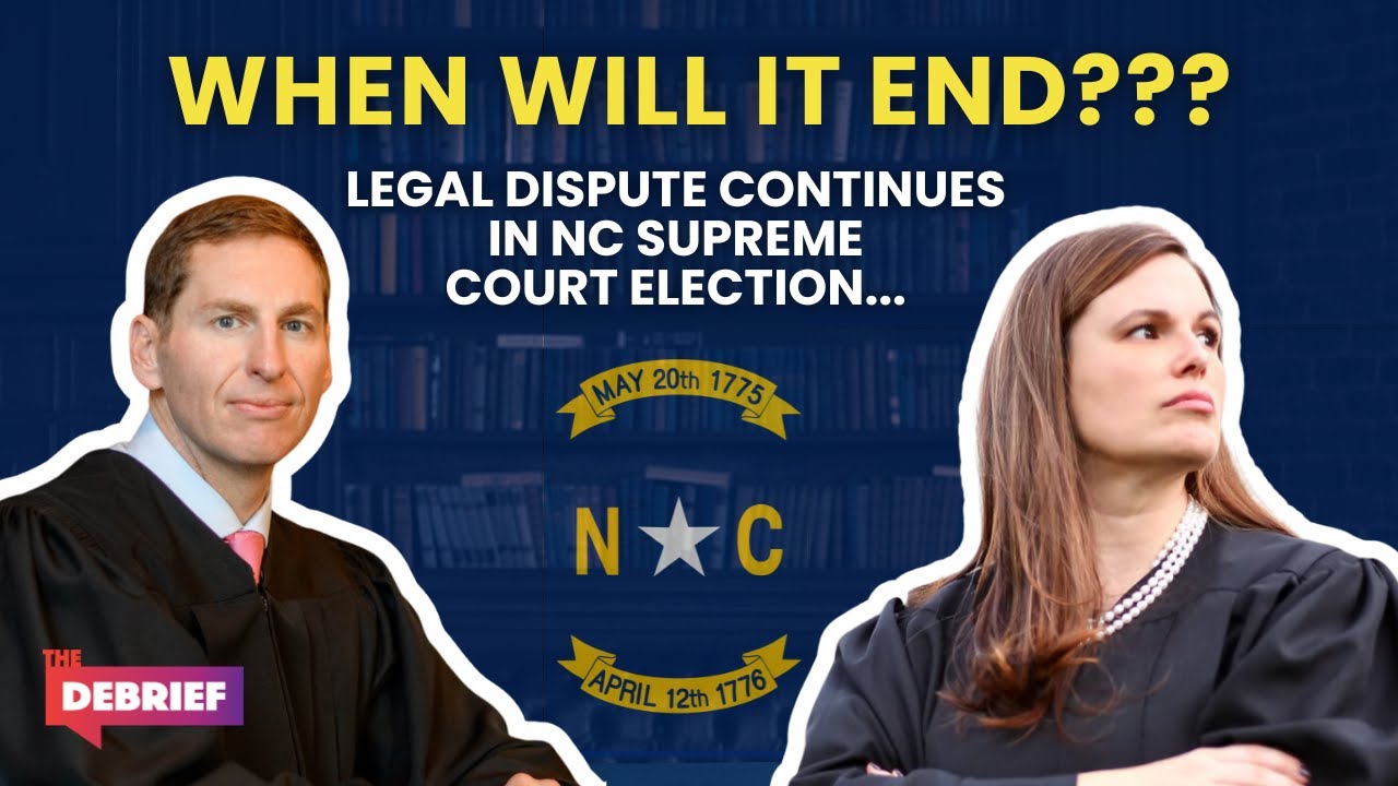 The NC Supreme Court election is still not official heading into 2025 ...