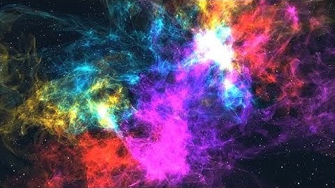 Colorful Nebula Stock Motion Graphics
