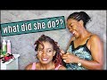 Letting MY MOM RUIN MY NATURAL HAIR!!!