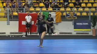 Andrea Navarro Spa Senior Women Semifinal World Baton Twirling Championship Turin 2022