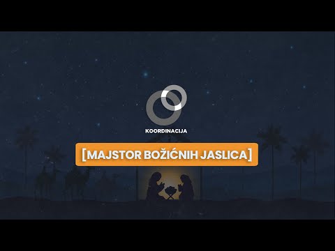 Majstor BOŽIĆNIH JASLICA