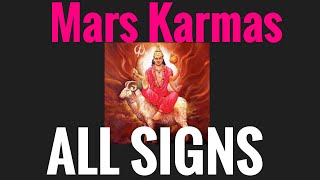 Mars in All Signs! (Vedic Astrology)