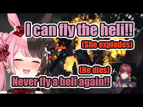Hinano's Heli Incident That Led To More Incidents【GTAV NEWTOWN】(VSPO / Eng Sub)