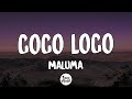 Maluma - COCO LOCO (Letra/Lyrics)