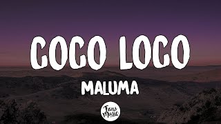 Maluma - COCO LOCO (Letra/Lyrics) Resimi