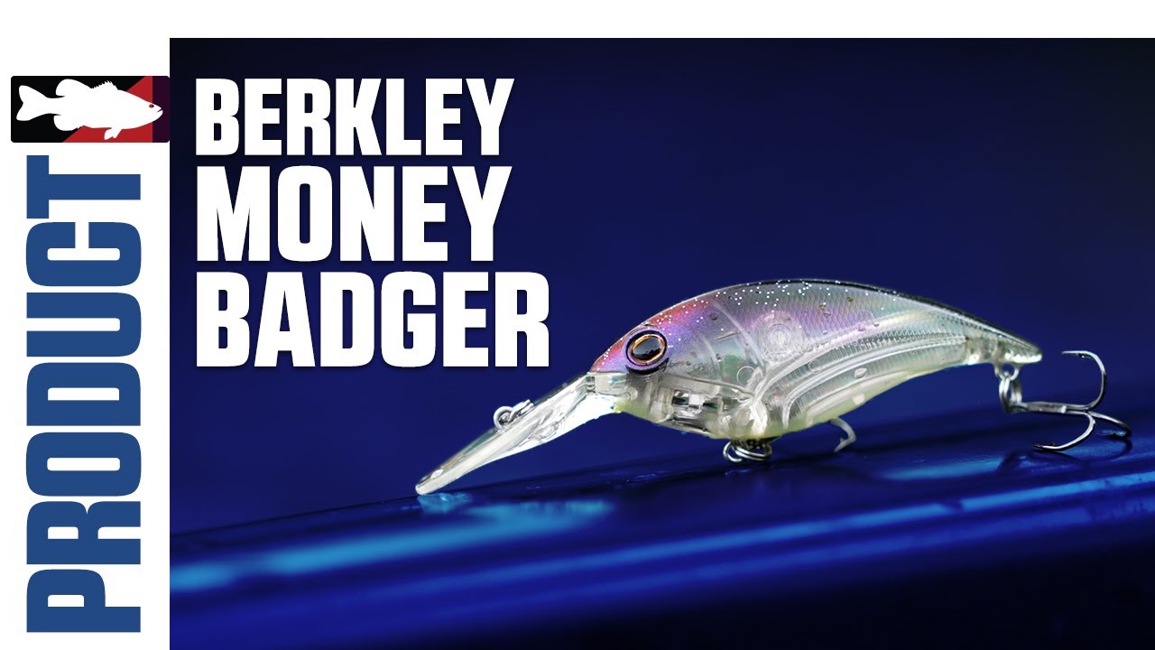 Berkley Money Badger Crankbait Money Badger 6.75 Ghost Green Craw