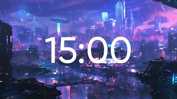 15 Minute Cyberpunk Timer 🔥 Blade Runner Vibes for Focus