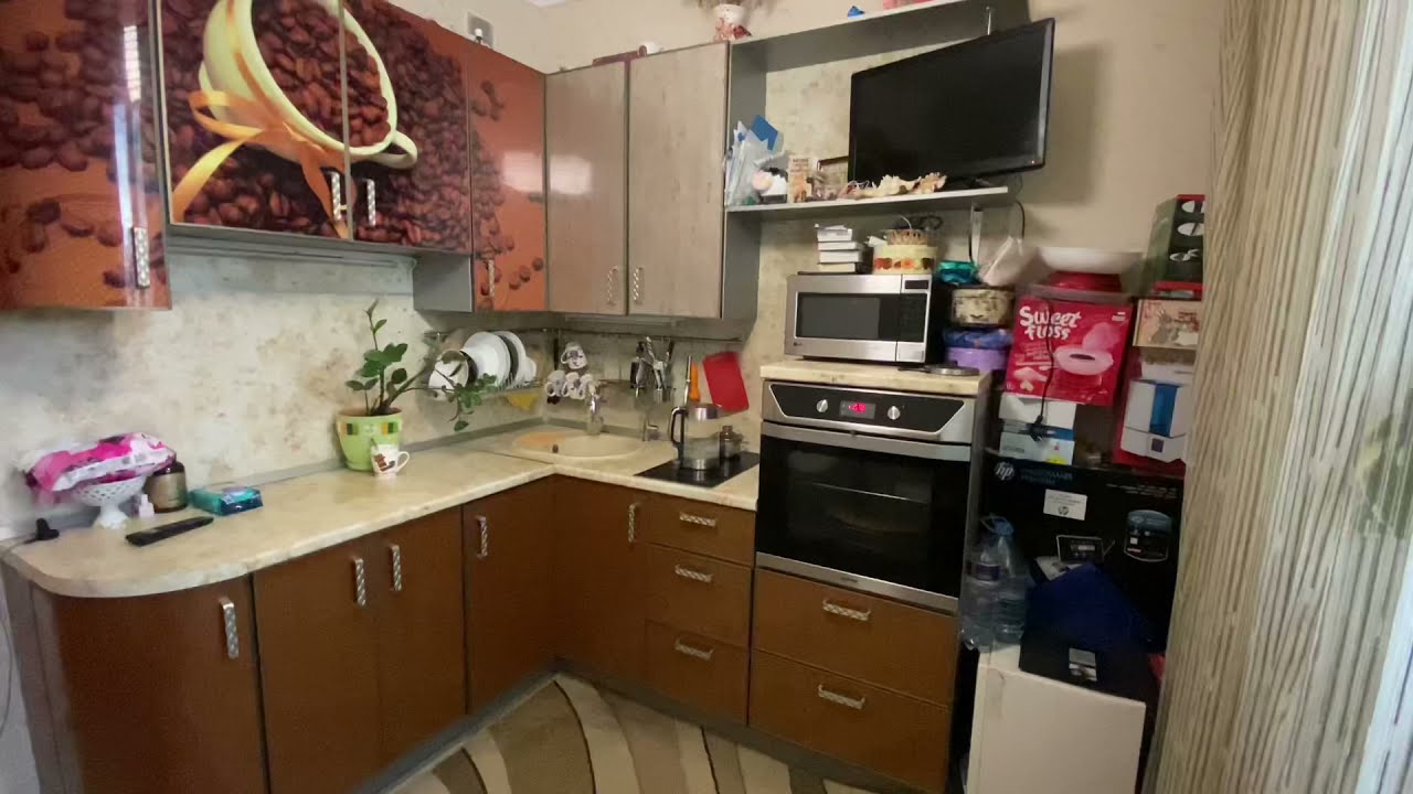 Продаётся однокомнатная квартира с ремонтом - YouTube
